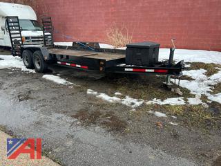 1999 Cross Country 18' Equipment Trailer with Ramps